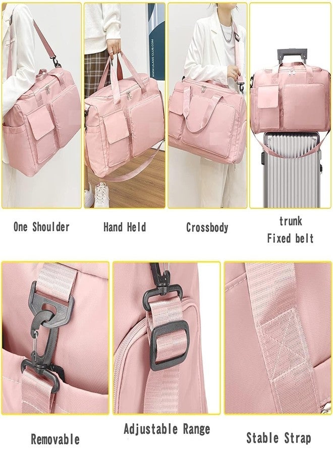 ABUDIT 6 Pocket Multipurpose Travel Bag Foldable Travel Duffle Lightweight Carry Luggage Bag for Traval Men and Women Handbag - Image 4